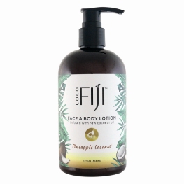 Face & Body Coconut Lotion - Pineapple Coconut (12oz)